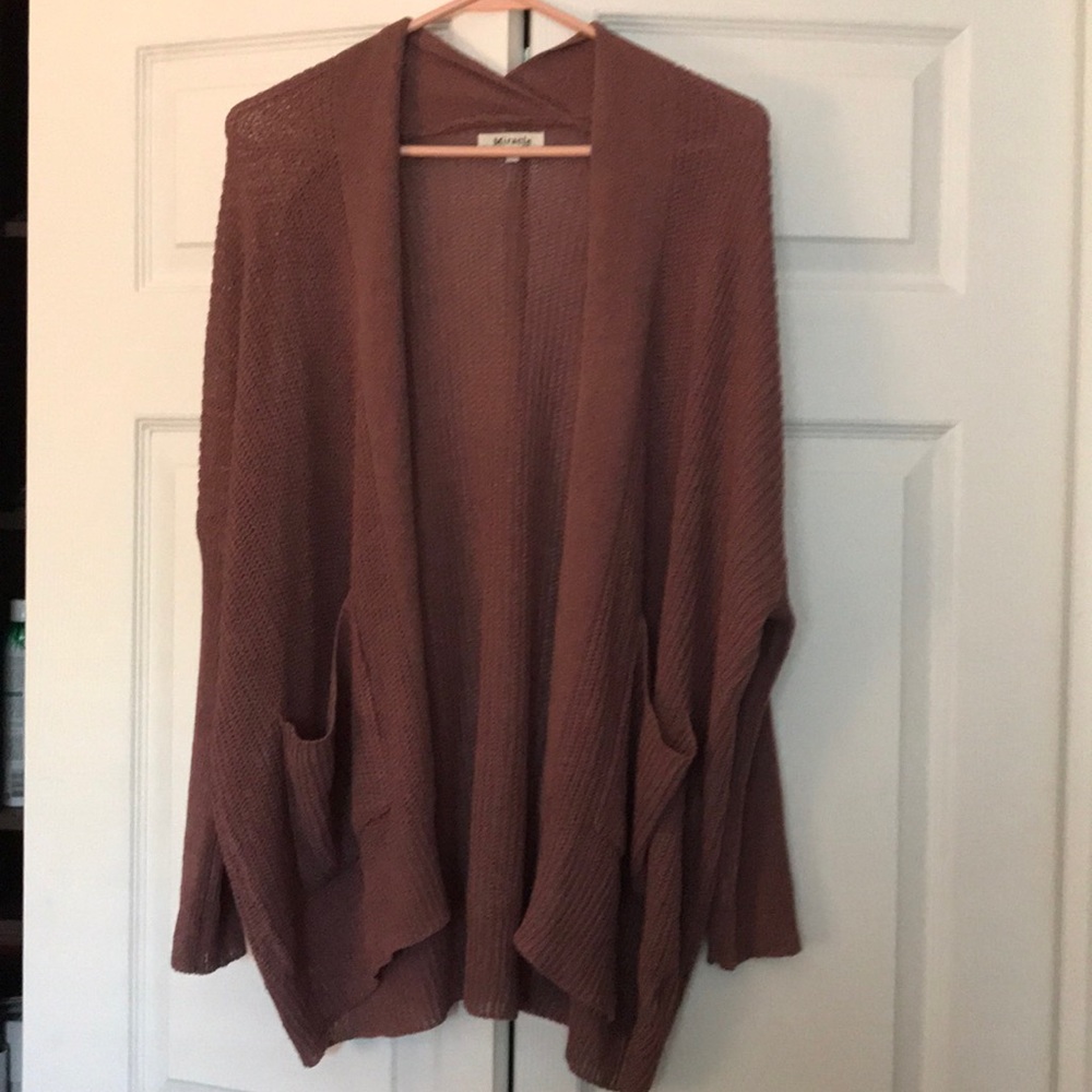 Muave cardigan